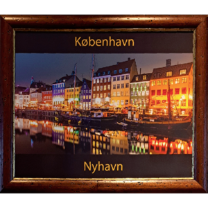 Nyhavn - København indrammet
