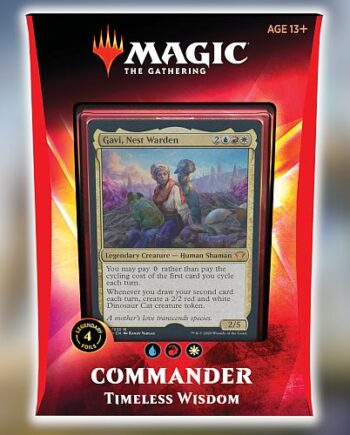 Magic Commander 2020  Edh   Ikoria: Lair Of Behemoths  Multiplayer Deck: V4 Timeless Wisdom  Gavi  Nest Warden  100 Kort