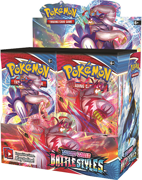 Pokemon Swsh Battle Styles Booster Box 36 Boosters