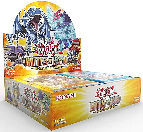 Yu-gi-oh  Battles Of Legend: Monster Mayhem Booster Box