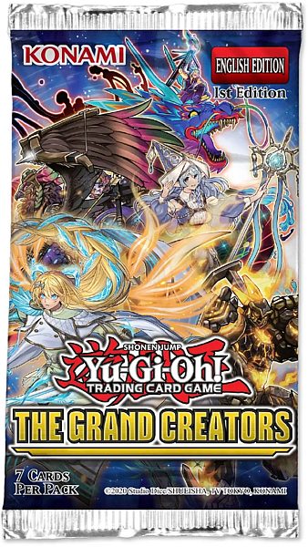 Yu-gi-oh  The Grand Creators Booster Pack