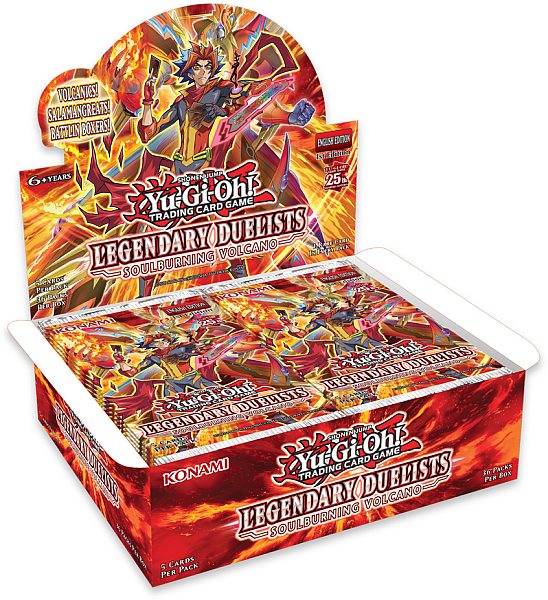 Yugioh  Legendary Duelists Soulburning Volcano Booster Box
