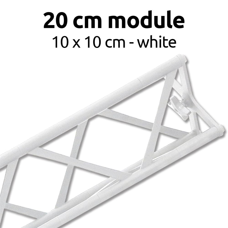 Crown Truss  10   10 Modul  Hvid  20 Cm