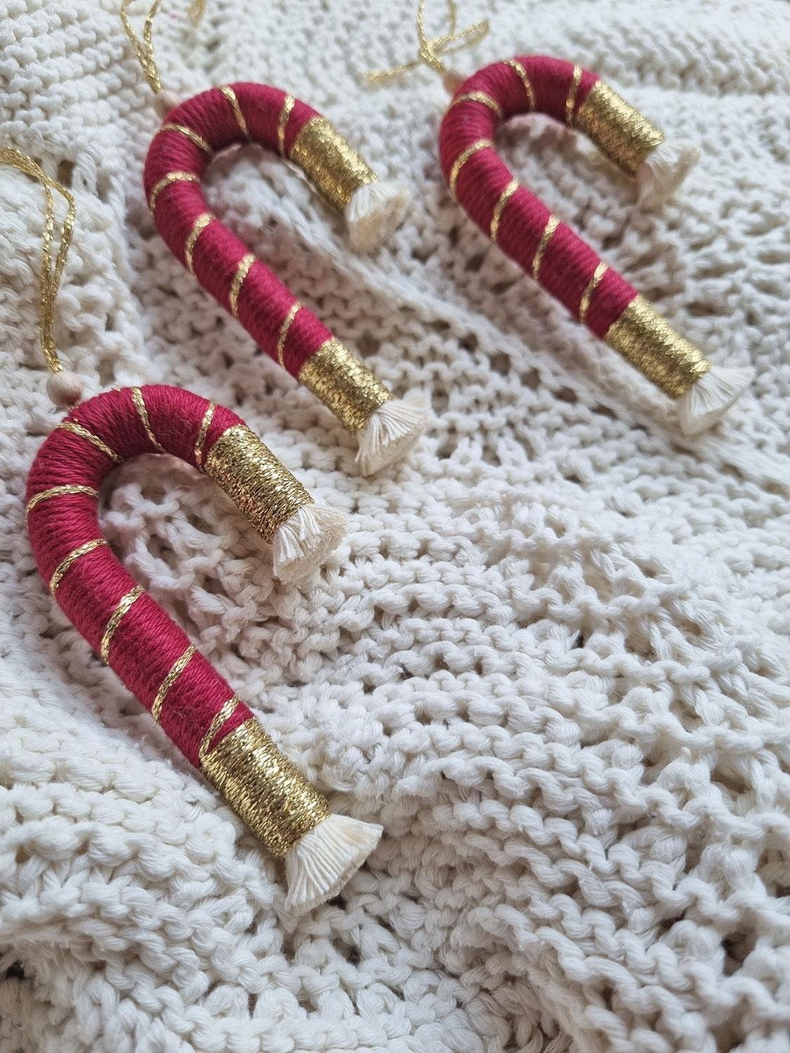 Julestokke Sæt Med   Stk