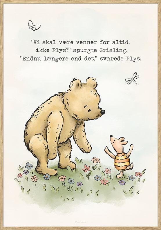 Peter Plys Plakat Venner For Altid