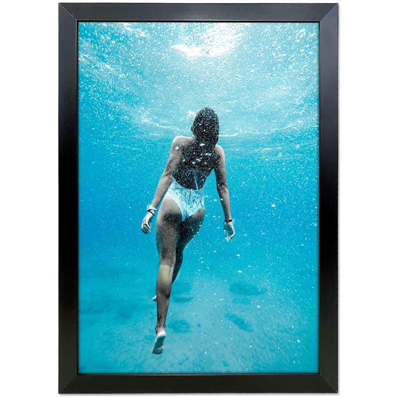 Alu Snap Frame Sort Flad 20 Mm Profil A1