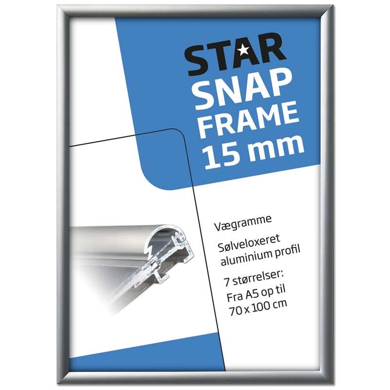 Alu Snap-ramme 15 Mm Alu Profil