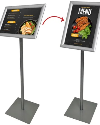 Basic Infostand A3 Snap Rammeprofil 25mm  Sølv