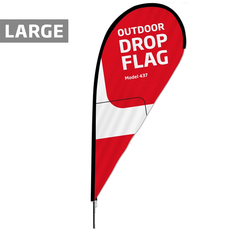 Beachflag Outdoor Drop Flag Large