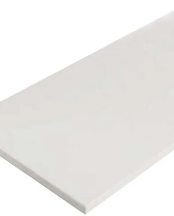 Crown Truss Counter Top Plate  125x65cm White