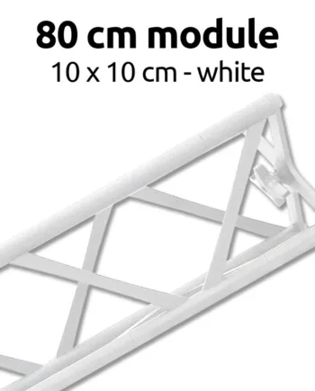 Crown Truss 10   10 Modul  Hvid  80 Cm