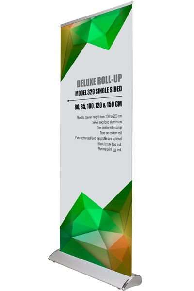 Deluxe Roll-up Enkeltsidet 150 Cm Alu