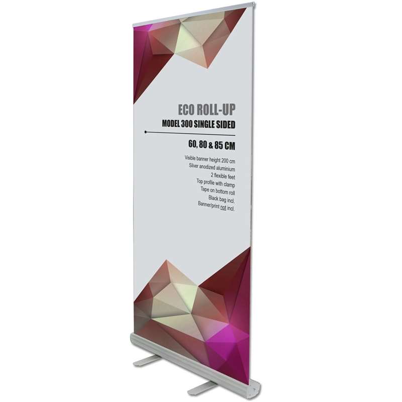 Eco Roll-up Enkeltsidet Inkl Taske Banner Og Print