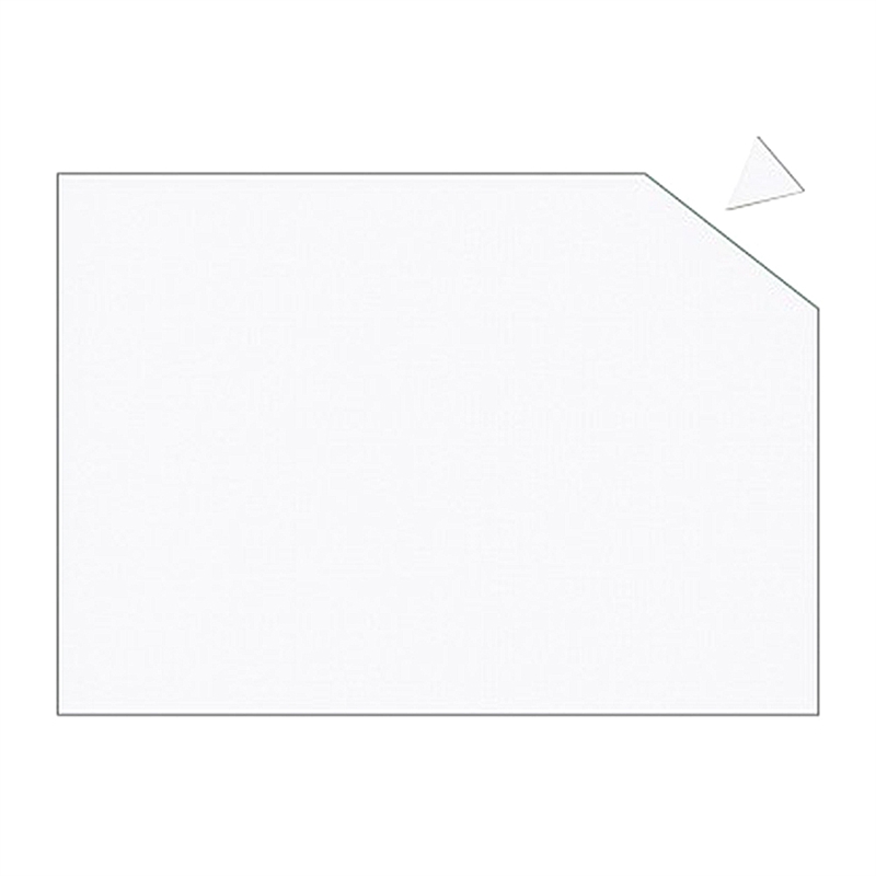 Magnetark Med 49 Stk Hvide Trekant-magneter Cm