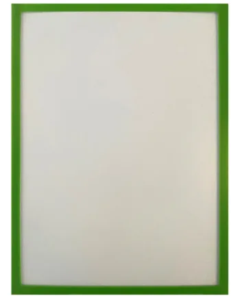 Magnetrammer  A4 Grøn