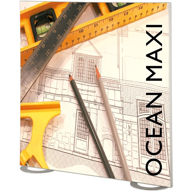 Maxiframe Ocean Dobbeltsidet Bannerramme 50 Mm Dyb 100 225 Cm