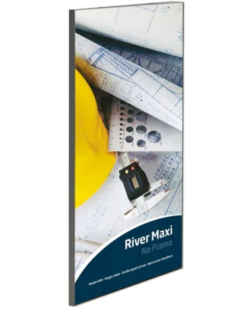 Maxiframe River  Enkeltsidet Bannerramme  A2