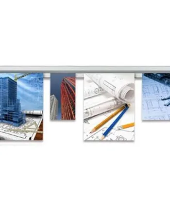Memo Rail Bonholder   Ordreskinne 125 5cm