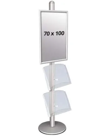 Multi Stander   Enkeltsidet Med   Akrylhyler 25mm  1x70x100cm