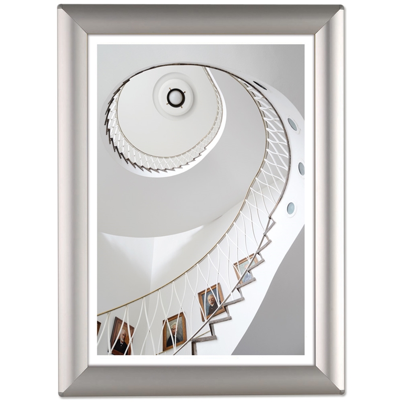 Opti Klapramme Alu Sølv 25 Mm Profil A4