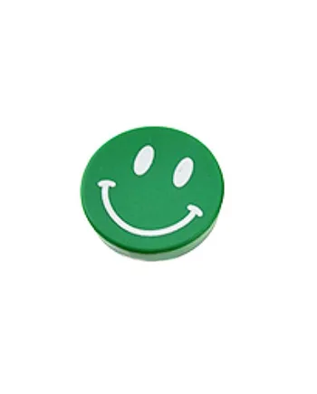 Smiley Magnet  Grøn  Glad Smiley