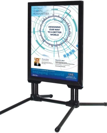 Wind-line Budget Gadeskilt  50   70 Cm  Sort