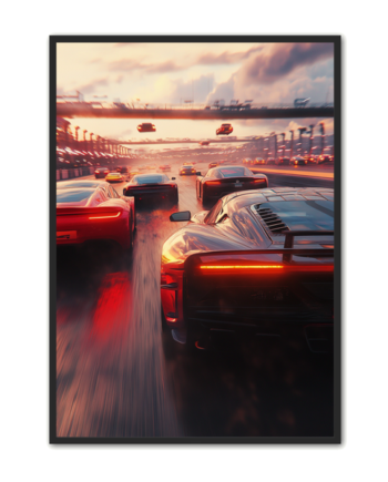 Bil Plakat 78 Eksplosiv Racing Energi