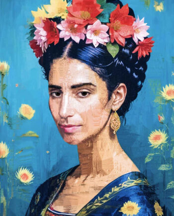 Frida Kahlo Impression Af Lotte Grarup