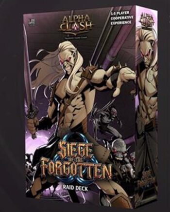 Alpha Clash Tcg: Siege Of The Forgotten Raid Deck Player Vs Environment  Pve  Boxed Game
