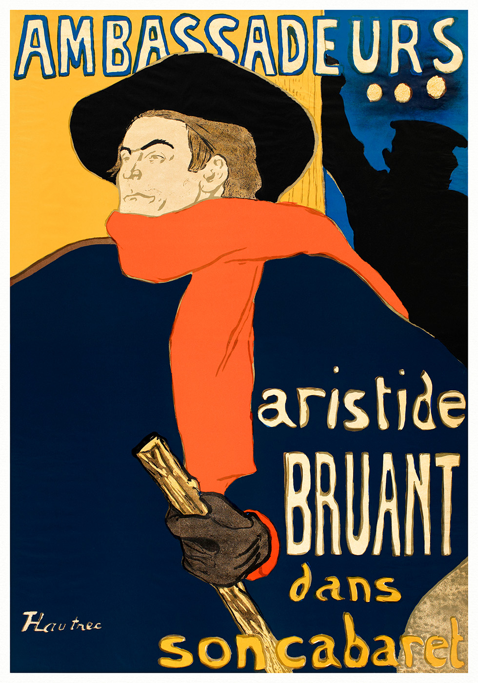 Ambassadeurs Aristide Bruant Af Plakatwerket