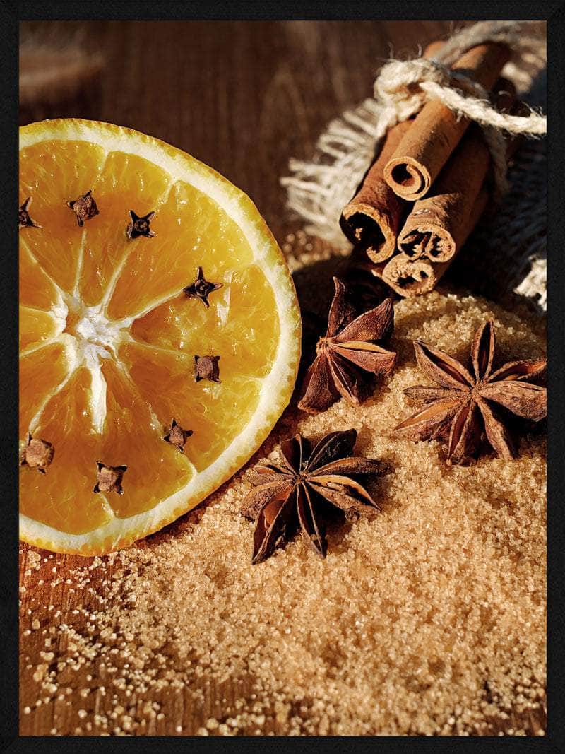 Appelsin Og Anis Juleplakat
