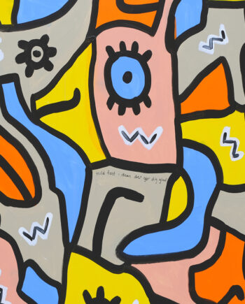 Be Fucking Happy Af Jacob Lund Art