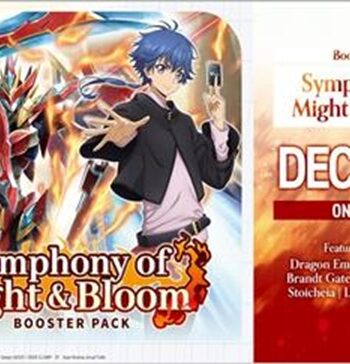 Cardfight  Vanguard Ccg Dz Divinez Set 11: Symphony Of Might   Bloom Booster Box  Display  16 Pakker Engelsk