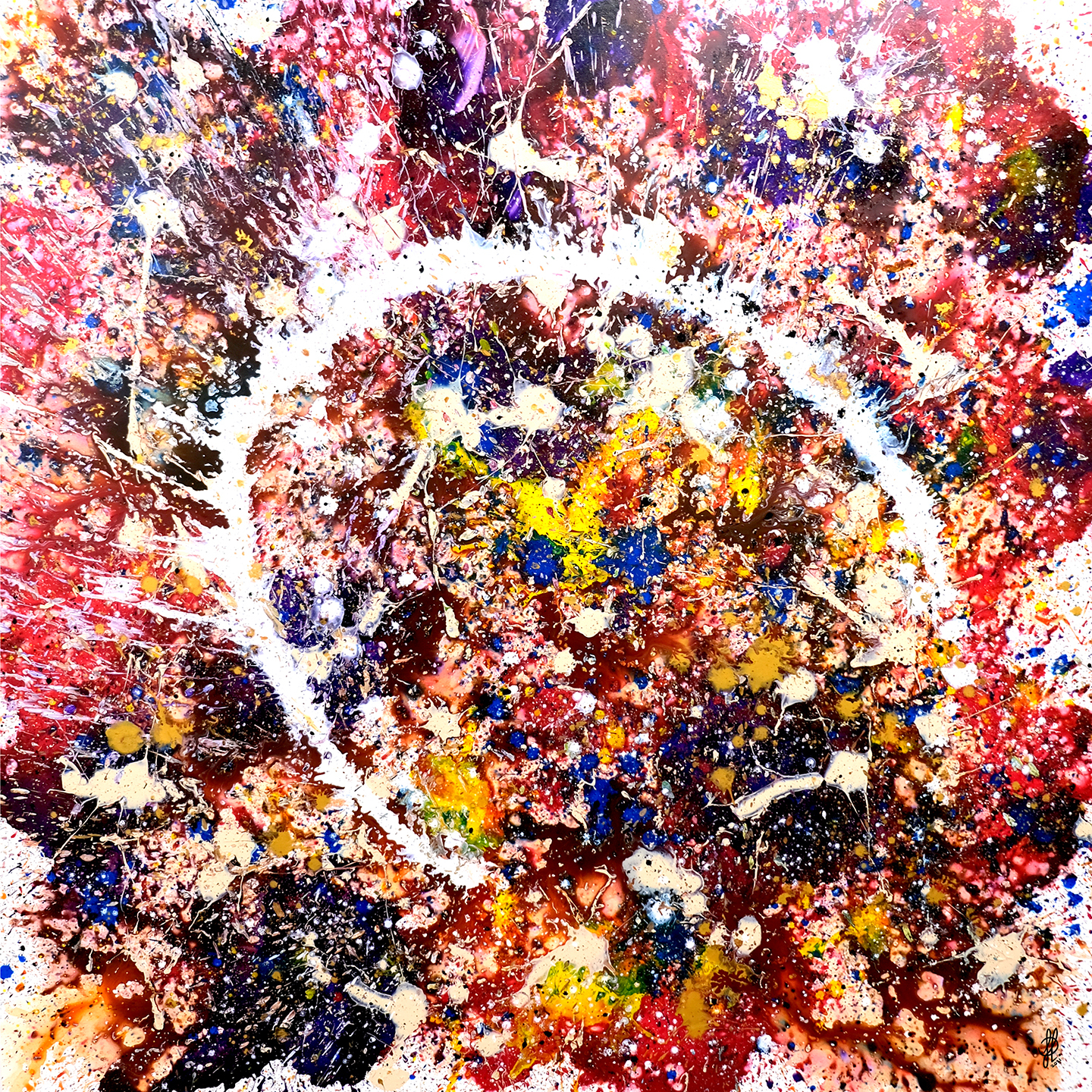 Chaos In My Mind Af Jacob Lund Art
