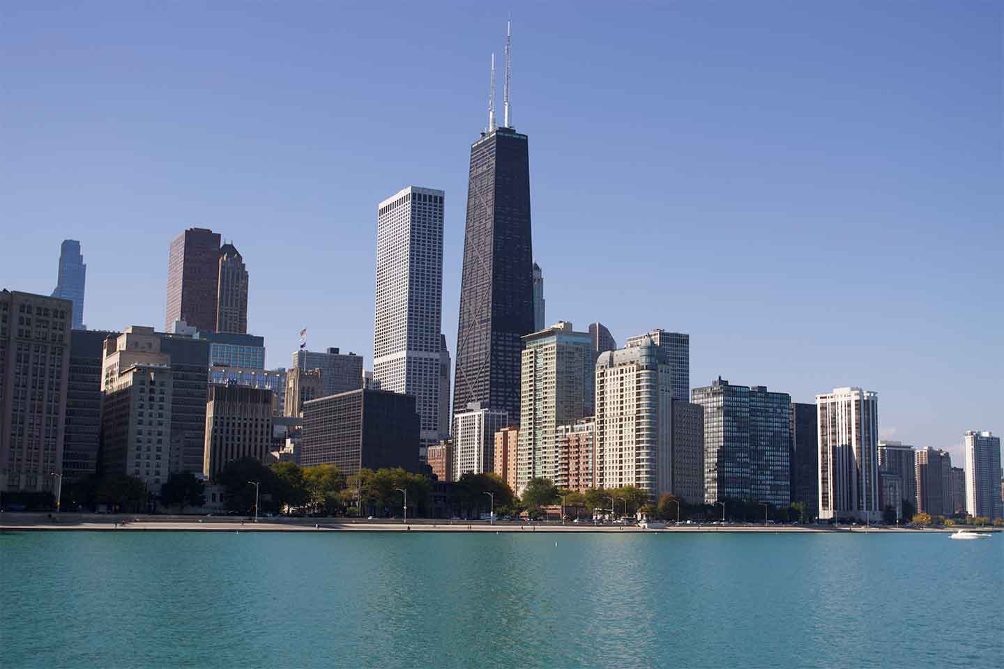 Chicago Skyline Af Helle Christensen
