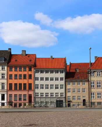 Colored Houses Copehagen Af Helle Christensen