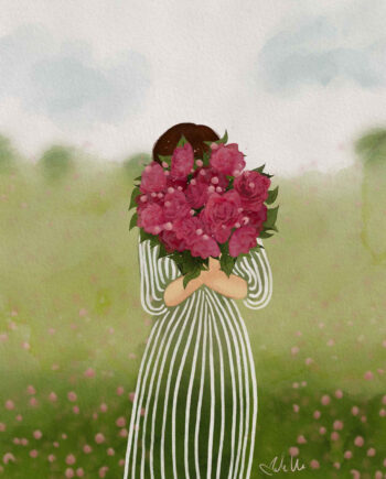 Day Of Peonies Af Malene Vindt