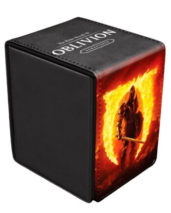 Deck Box Alcove Flip Box  Leatherette : The Elder Scrolls Iv: Oblivion Remastered Ultra Pro  16649