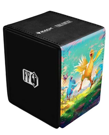 Deck Box Magic Alcove Flip Box  Leatherette : Final Fantasy: Chocobo Bundle Key Art Ultra Pro  38497