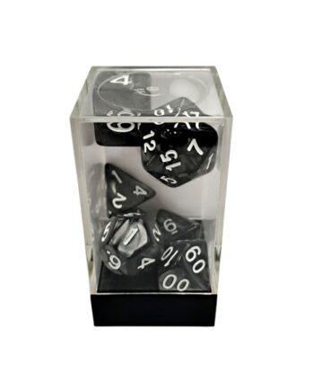 Dice Terninges 195 166      Terninger Kaissa Dice: Polyhedral Marble Black White