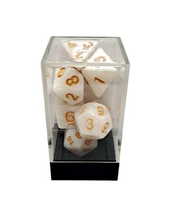 Dice Terninges 195 166      Terninger Kaissa Dice: Polyhedral Marble White Gold