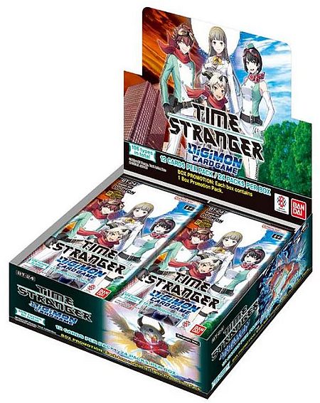 Digimon Card Game Bt24: Time Stranger Booster Box  Display  24 Packs