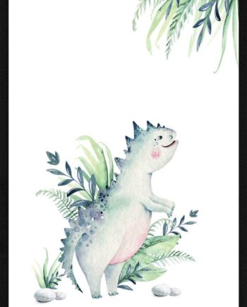 Dinosaurus Børneplakat