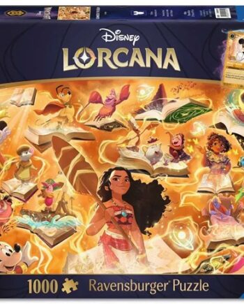 Disney Lorcana: Glimmers Of The Realm: Amber Jigsaw Puzzle  1000 Pieces