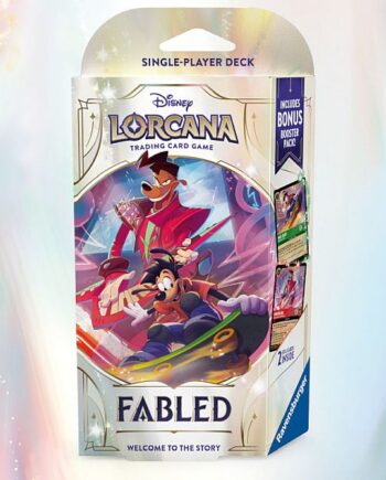 Disney Lorcana Tcg: Set   Fabled Single-player Starter Deck: Emerald Ruby  Max Goof   Powerline