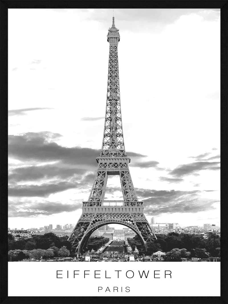 Eiffeltårnet   Paris Plakat