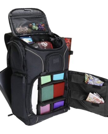 Enhance Gaming: Usa Gear Magic: The Gathering Backpack Customizable Interior  Black