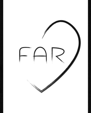 Far Hjerte Plakat