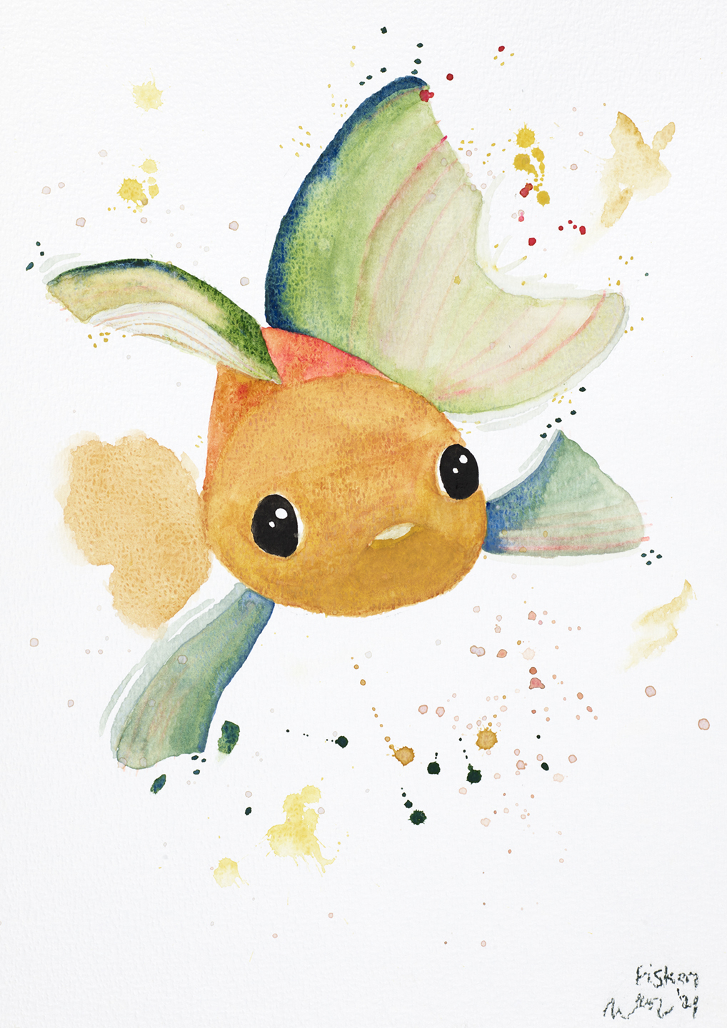 Fisken Af Et Lille Atelier