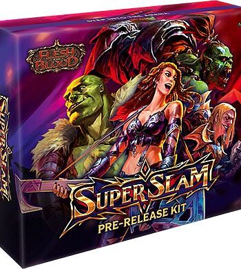 Flesh And Blood Tcg: Super Slam Pre-release Kit    Booster Packs   Promos